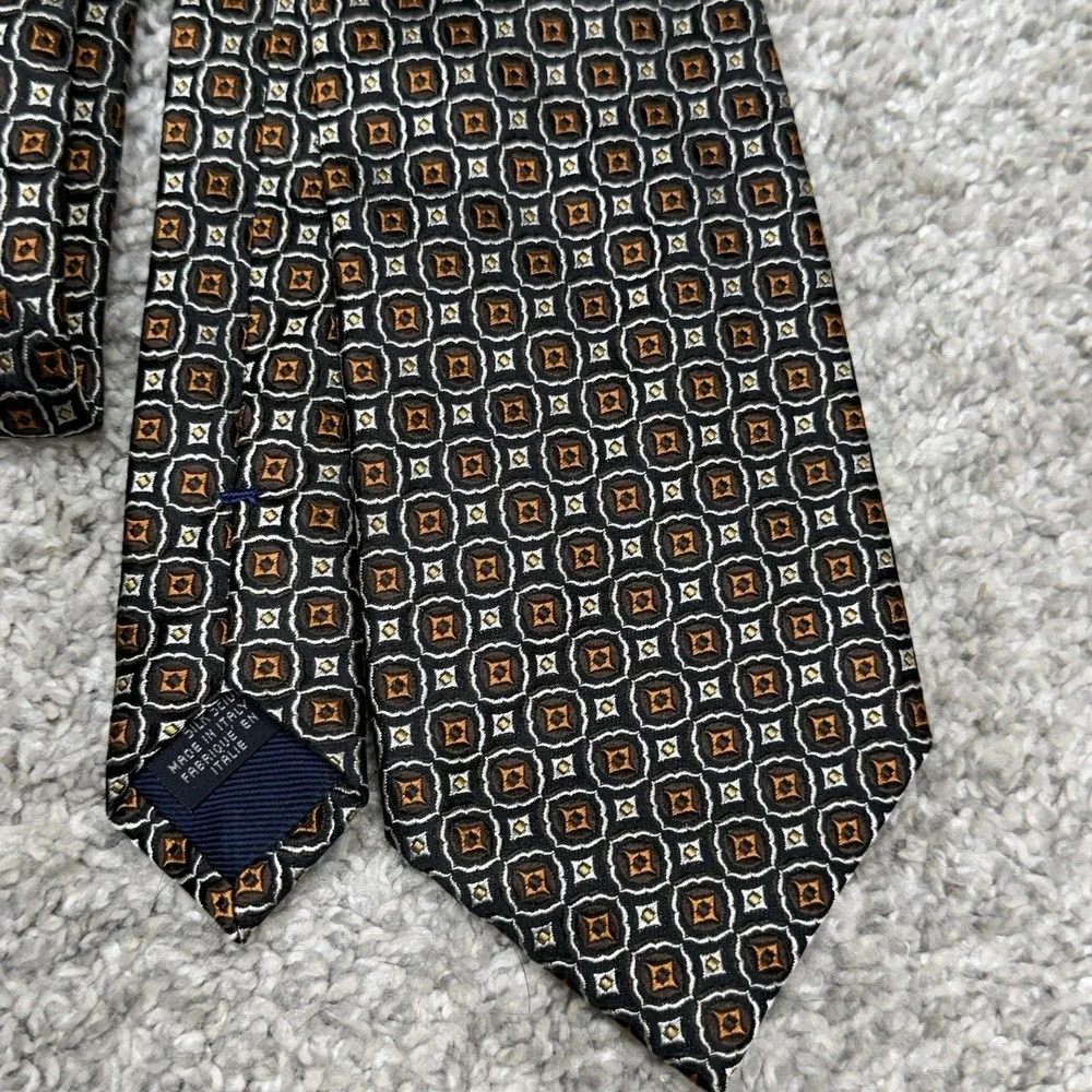 Canali Thick Silk Tie Necktie Italy men's size (3.75 x 59)